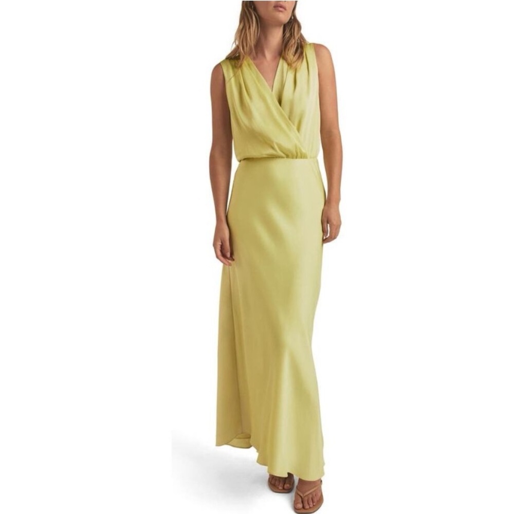 FAVORITE DAUGHTER NWT $268 MSRP🔥
The Sleeveless Nita Dress in Limeade in Medium